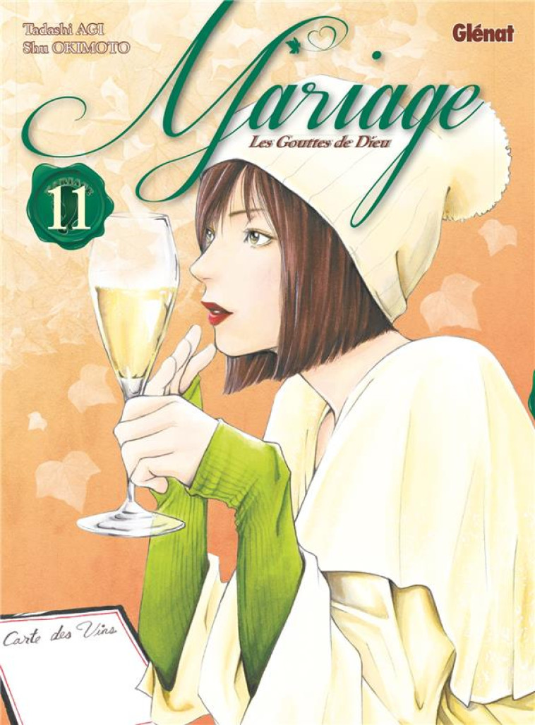 LES GOUTTES DE DIEU - MARIAGE - TOME 11 - AGI/OKIMOTO - GLENAT