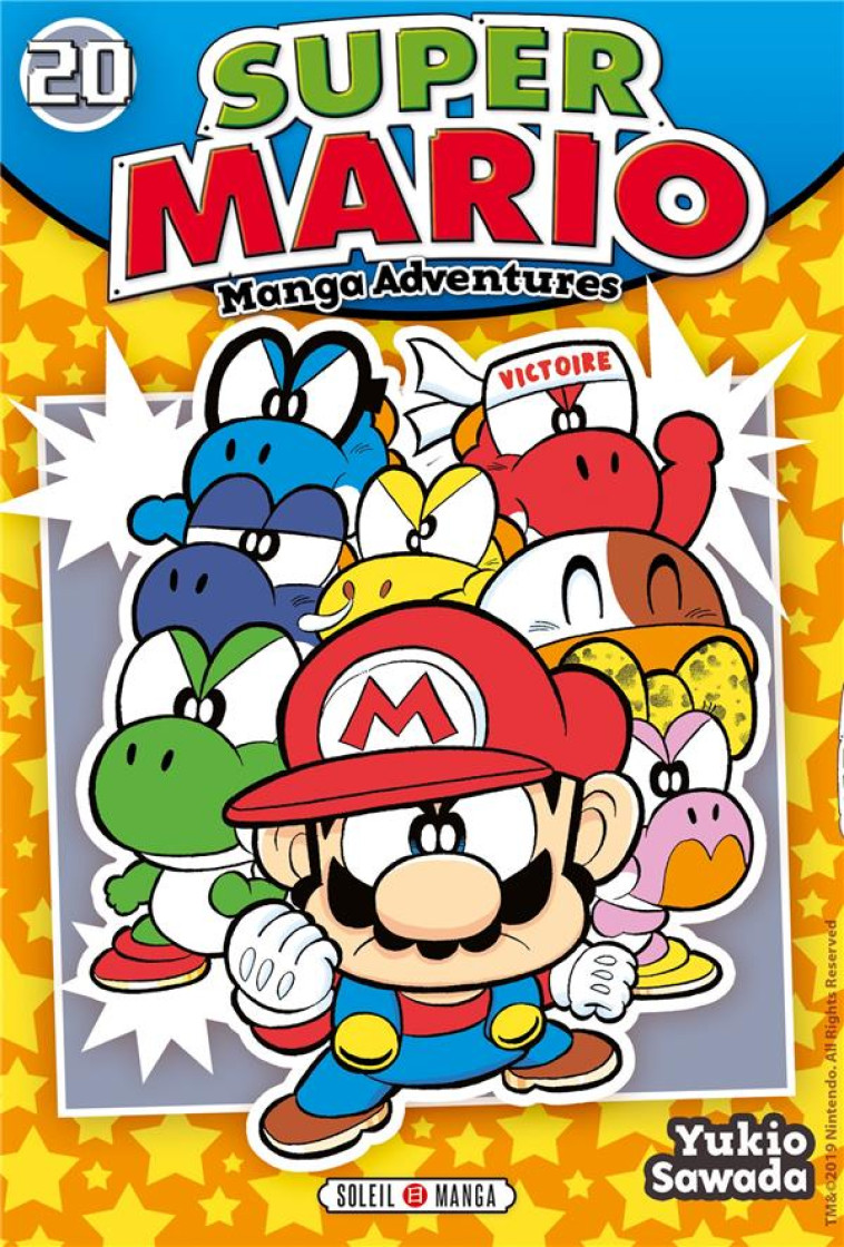 SUPER MARIO MANGA ADVENTURES T20 - SAWADA YUKIO - Soleil Productions