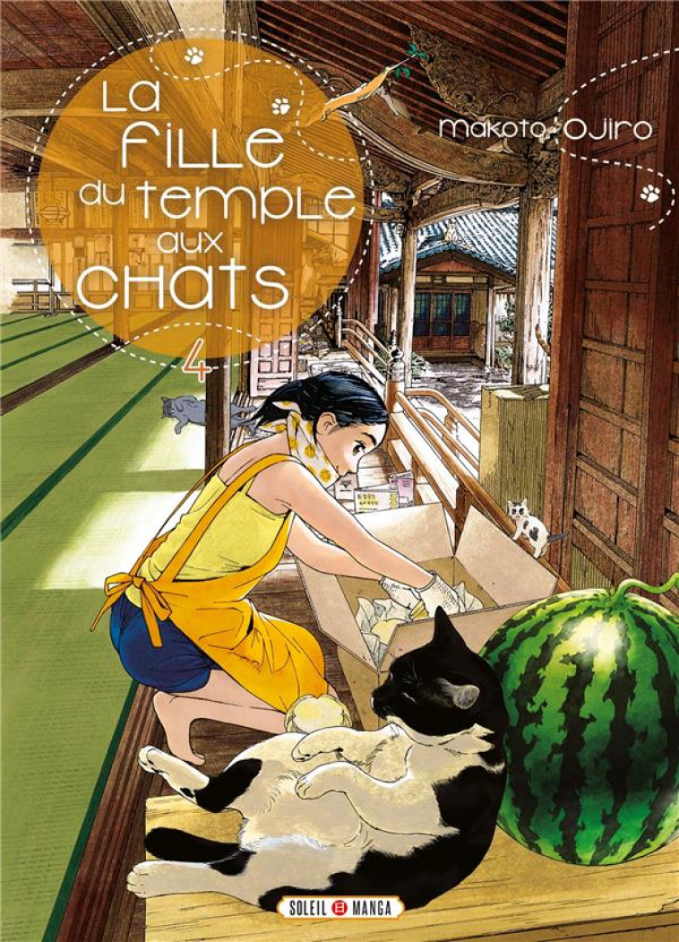 LA FILLE DU TEMPLE AUX CHATS T04 - OJIRO MAKOTO - Soleil Productions