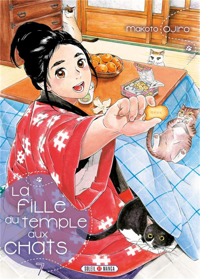 LA FILLE DU TEMPLE AUX CHATS T07 - OJIRO MAKOTO - Soleil Productions