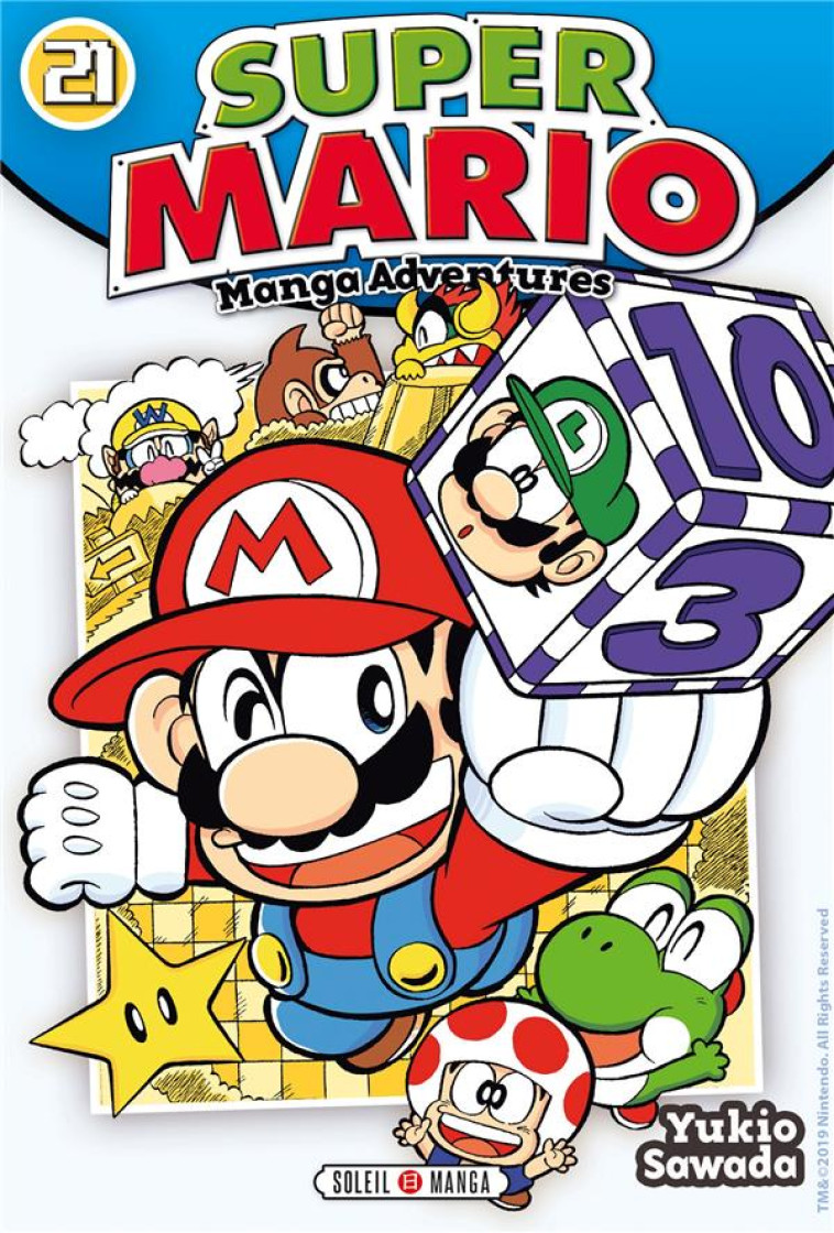 SUPER MARIO MANGA ADVENTURES T21 - SAWADA YUKIO - Soleil Productions