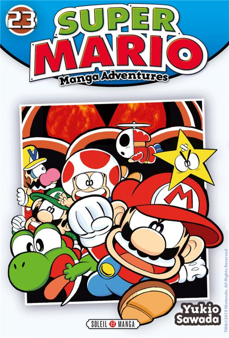 SUPER MARIO MANGA ADVENTURES T23 - SAWADA YUKIO - Soleil Productions