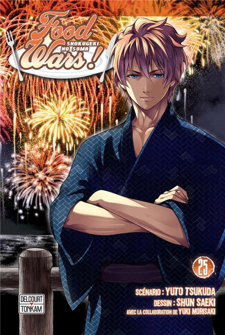 FOOD WARS ! T25 - TSUKUDA/MORISAKI - DELCOURT