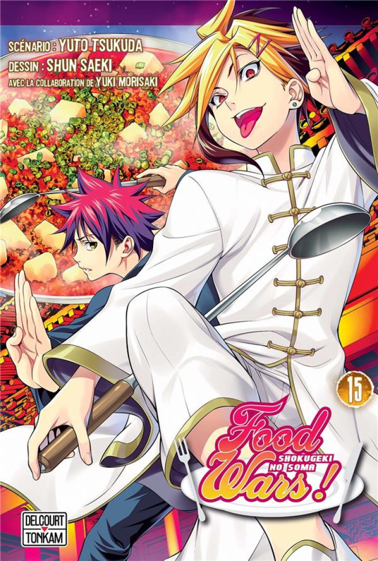 FOOD WARS ! T15 - MORISAKI-Y+TSUKUDA-Y - Delcourt