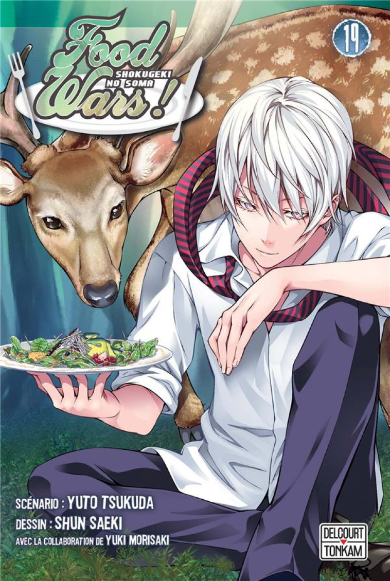 FOOD WARS ! T19 - TSUKUDA/SAEKI - DELCOURT