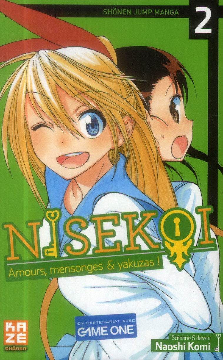 NISEKOI - AMOURS, MENSONGES ET YAKUZAS ! T02 - KOMI NAOSHI - Kaze Manga