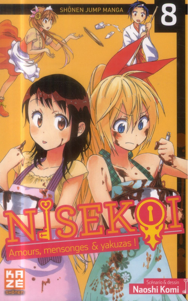 NISEKOI - AMOURS, MENSONGES ET YAKUZAS ! T08 - KOMI NAOSHI - Kaze Manga