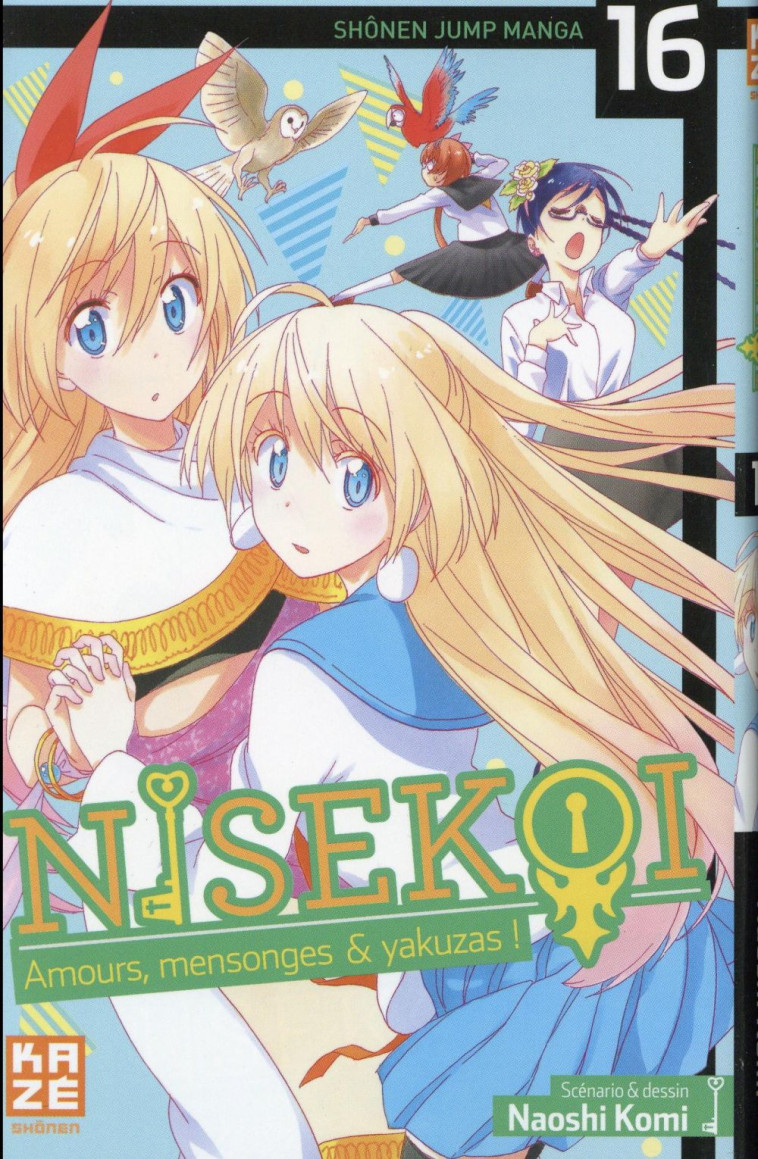 NISEKOI - AMOURS, MENSONGES ET YAKUZAS ! T16 - KOMI NAOSHI - Kaze Manga