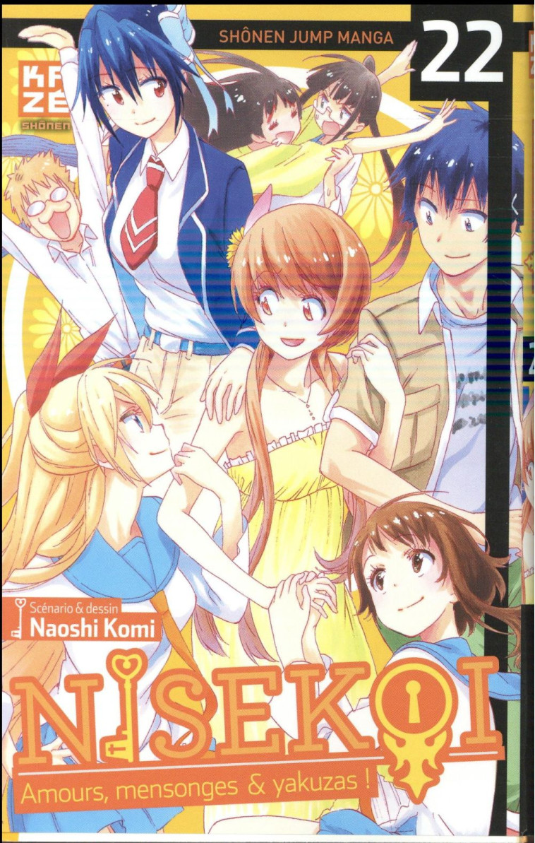 NISEKOI - AMOURS, MENSONGES ET YAKUZAS ! T22 - KOMI NAOSHI - Kaze Manga