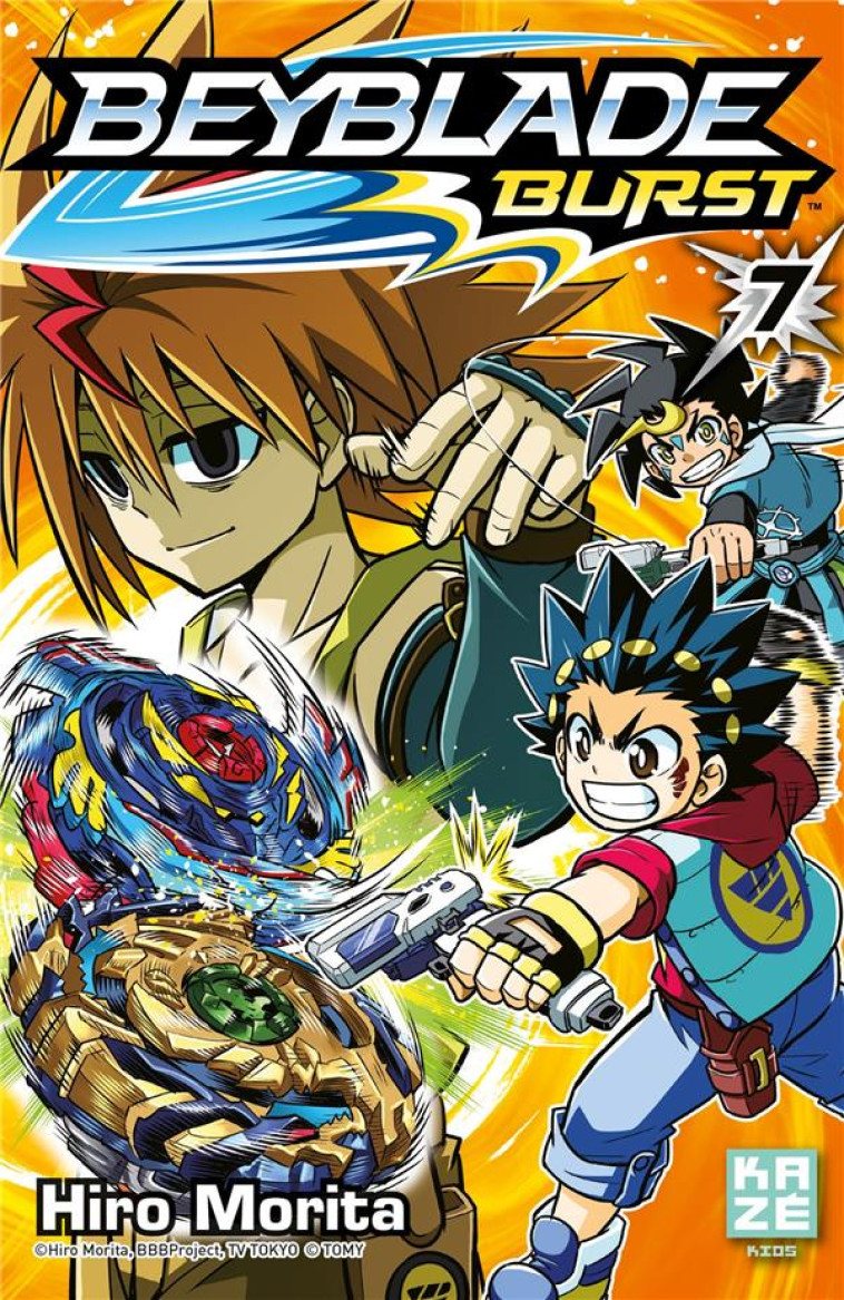 BEYBLADE BURST T07 - MORITA HIRO - KAZE