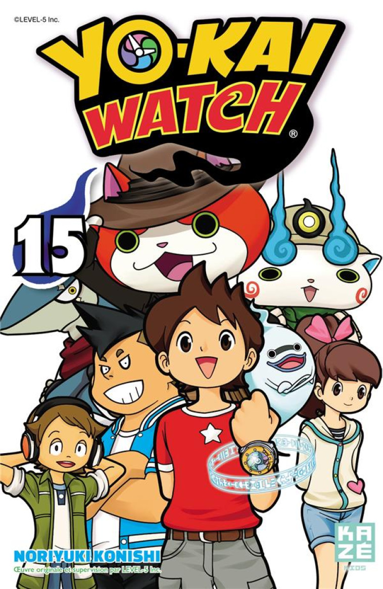 YO-KAI WATCH T15 - LEVEL-5/KONISHI - KAZE