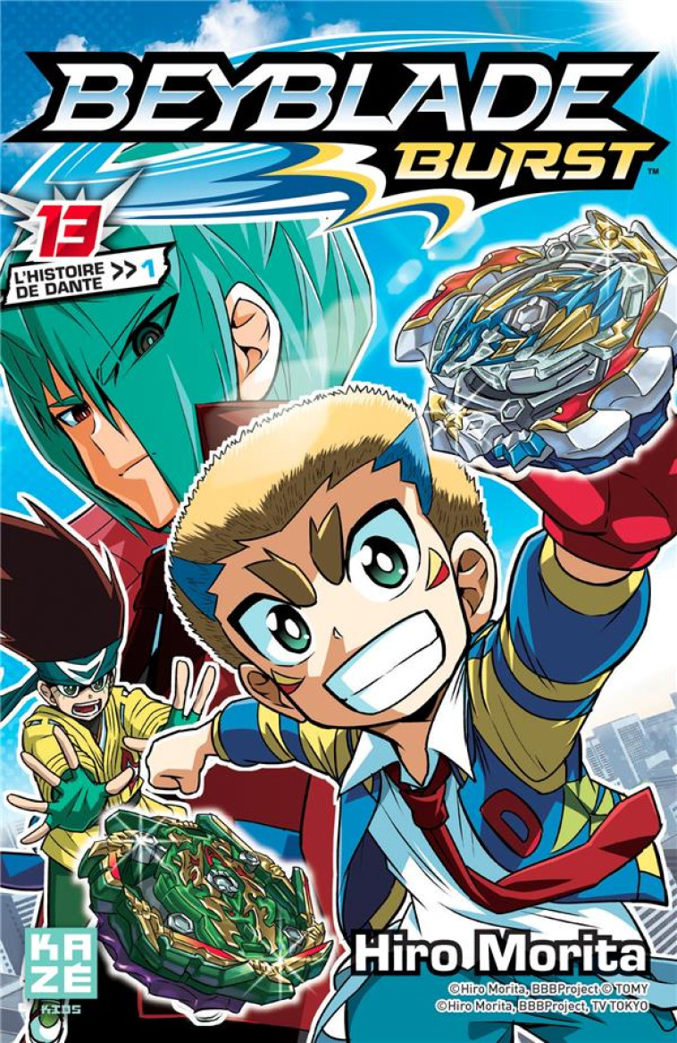 BEYBLADE BURST T13 - MORITA HIRO - KAZE