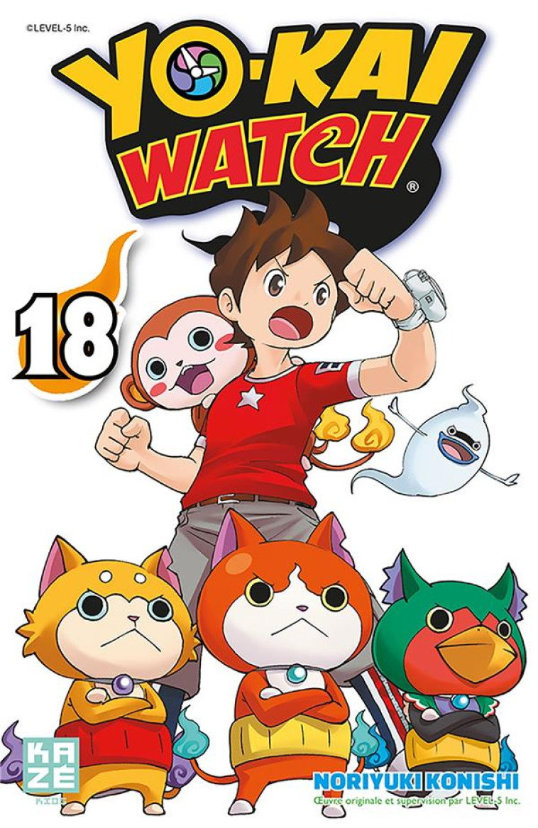 YO-KAI WATCH T18 - KONISHI/LEVEL-5 - KAZE