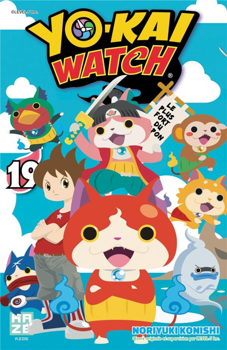 YO-KAI WATCH T19 - KONICHI NORIYUKI - KAZE