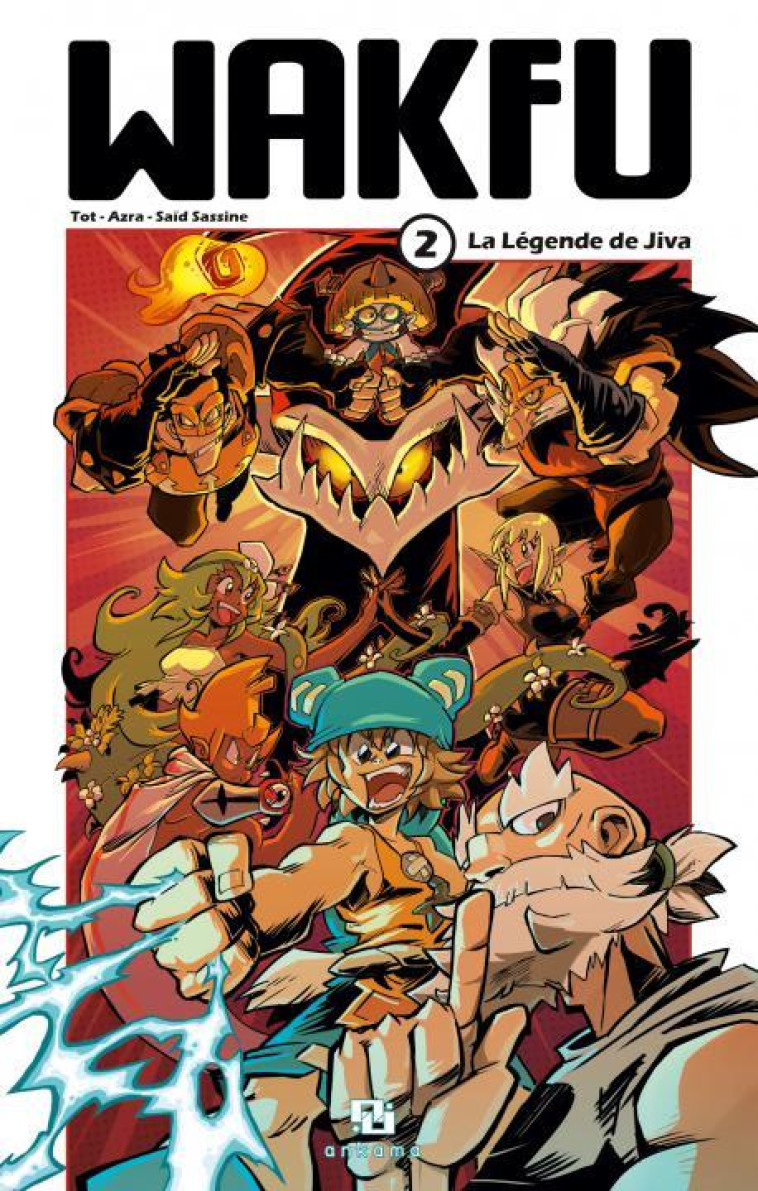 WAKFU MANGA T02 LA LEGENDE DE JIVA - AZRA/SASSINE/TOT - Ankama