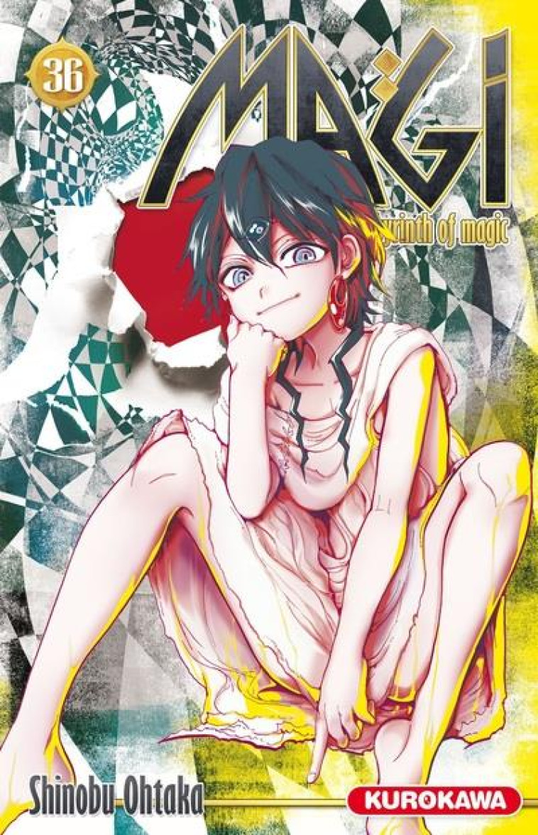 MAGI - THE LABYRINTH OF MAGIC - TOME 36 - VOL36 - OHTAKA SHINOBU - KUROKAWA