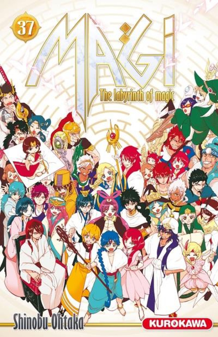 MAGI - THE LABYRINTH OF MAGIC - TOME 37 - VOL37 - OHTAKA SHINOBU - KUROKAWA