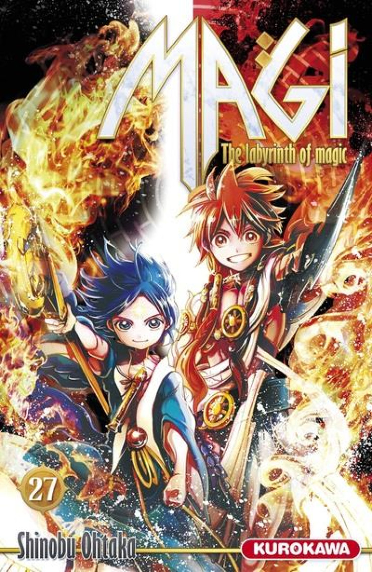 MAGI - THE LABYRINTH OF MAGIC - TOME 27 - VOL27 - OHTAKA SHINOBU - KUROKAWA