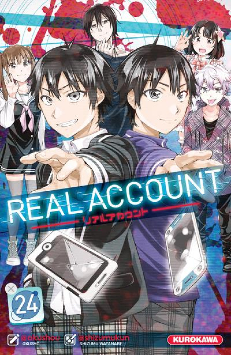 REAL ACCOUNT - TOME 24 - VOL24 - OKUSHO/WATANABE - 48H BD