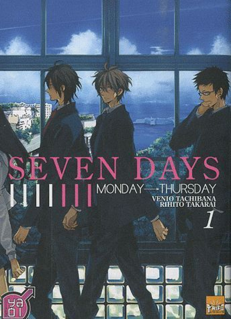 YAOI SEVEN DAYS T01 - TACHIBANA/TAKARAI - TAIFU COMICS