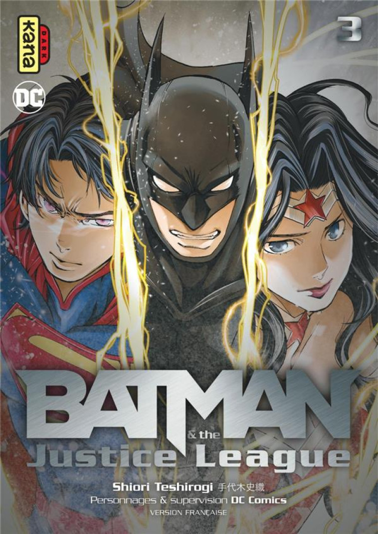 BATMAN AND THE JUSTICE LEAGUE - TOME 3 - SHIORI TESHIROGI - DARGAUD