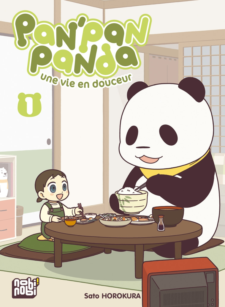 Pan'Pan Panda, une vie en douceur T01 - Horokura Sato - NOBI NOBI