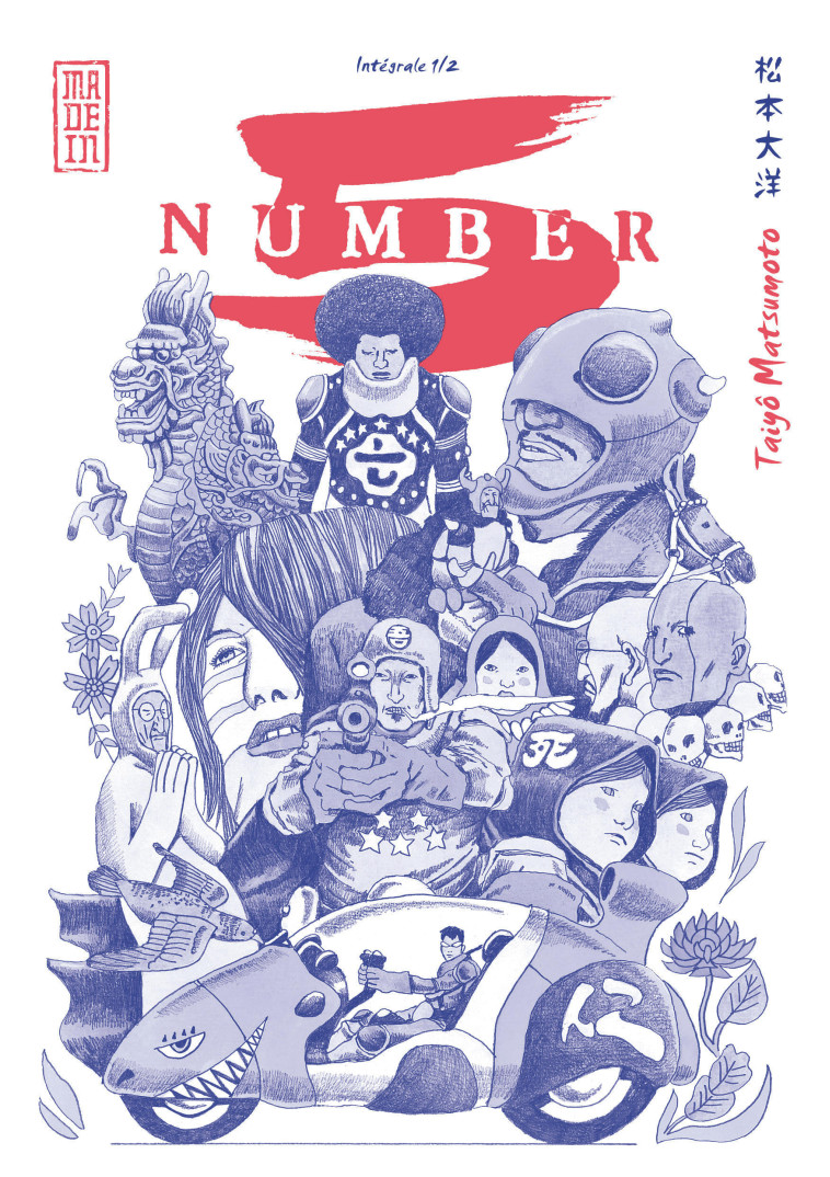 Number 5 - Intégrale - Tome 1 - Taiyô Matsumoto Taiyô Matsumoto - KANA