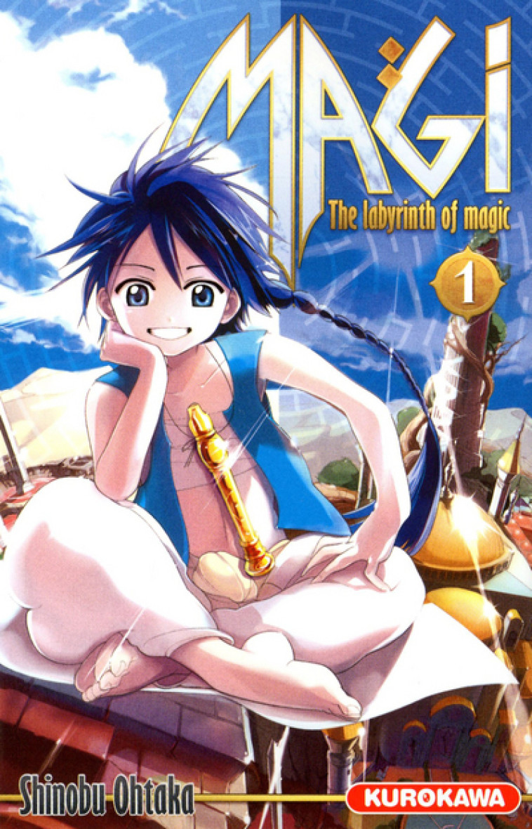 Magi - The Labyrinth of Magic - tome 1 - Ohtaka Shinobu, Chassaigne-Nishino Kayo - KUROKAWA