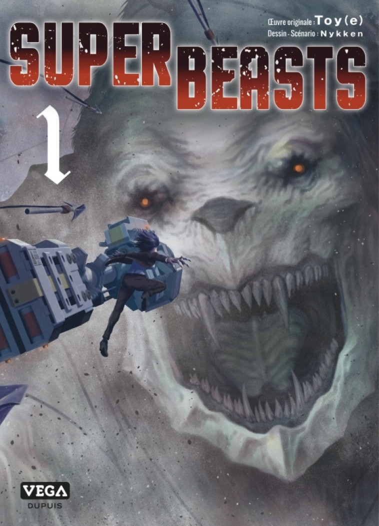 Superbeasts - Tome 1 - Nykken Nykken, TOY-E TOY-E, NYKKEN , TOY-E  - VEGA DUPUIS