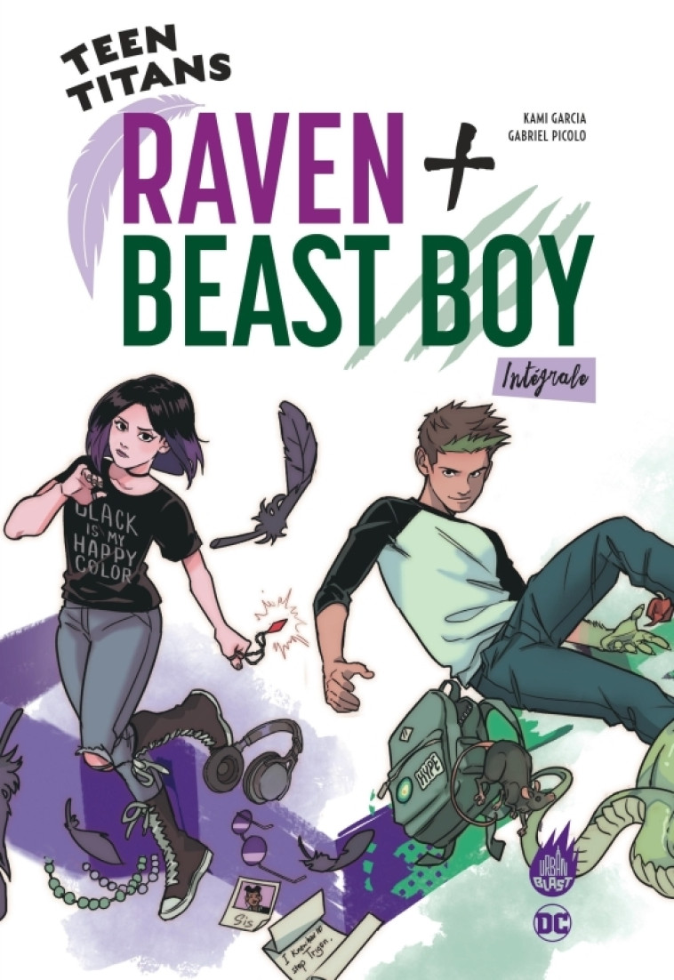 Teen Titans Raven + Beast Boy Intégrale 1 - GARCIA Kami GARCIA Kami, PICOLO Gabriel PICOLO Gabriel - URBAN COMICS