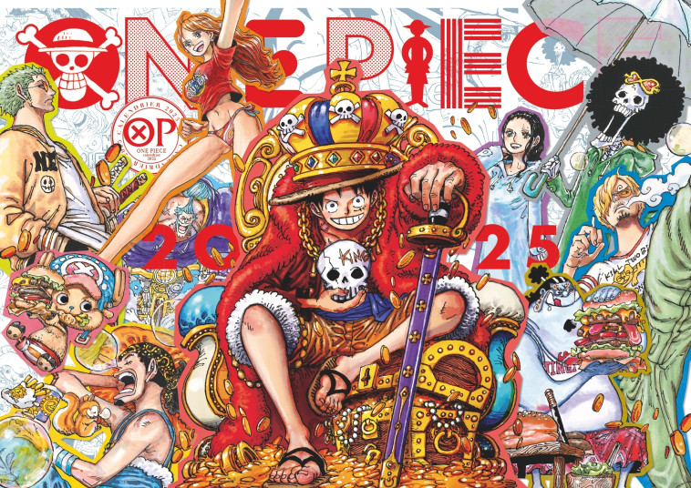 One Piece - Calendrier 2025 - Oda Eiichiro - GLENAT