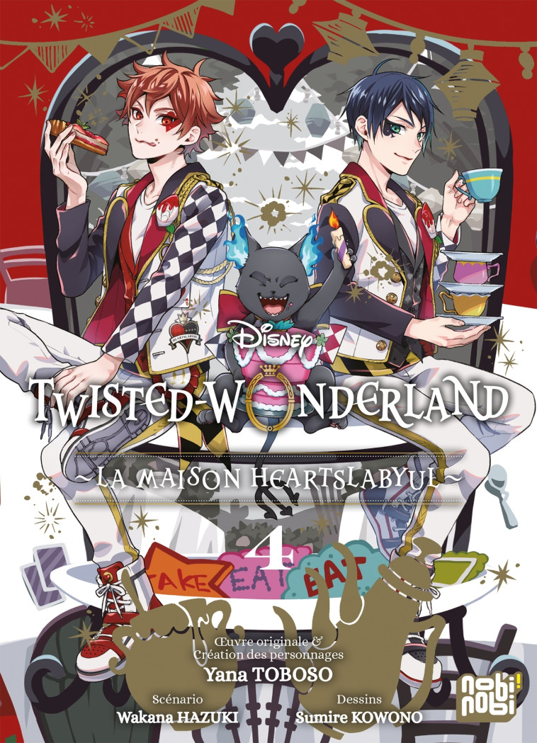 Twisted-Wonderland - La Maison Heartslabyul T04 - Kowono Sumire, Hazuki Wakana, Dautriche Fabien - NOBI NOBI