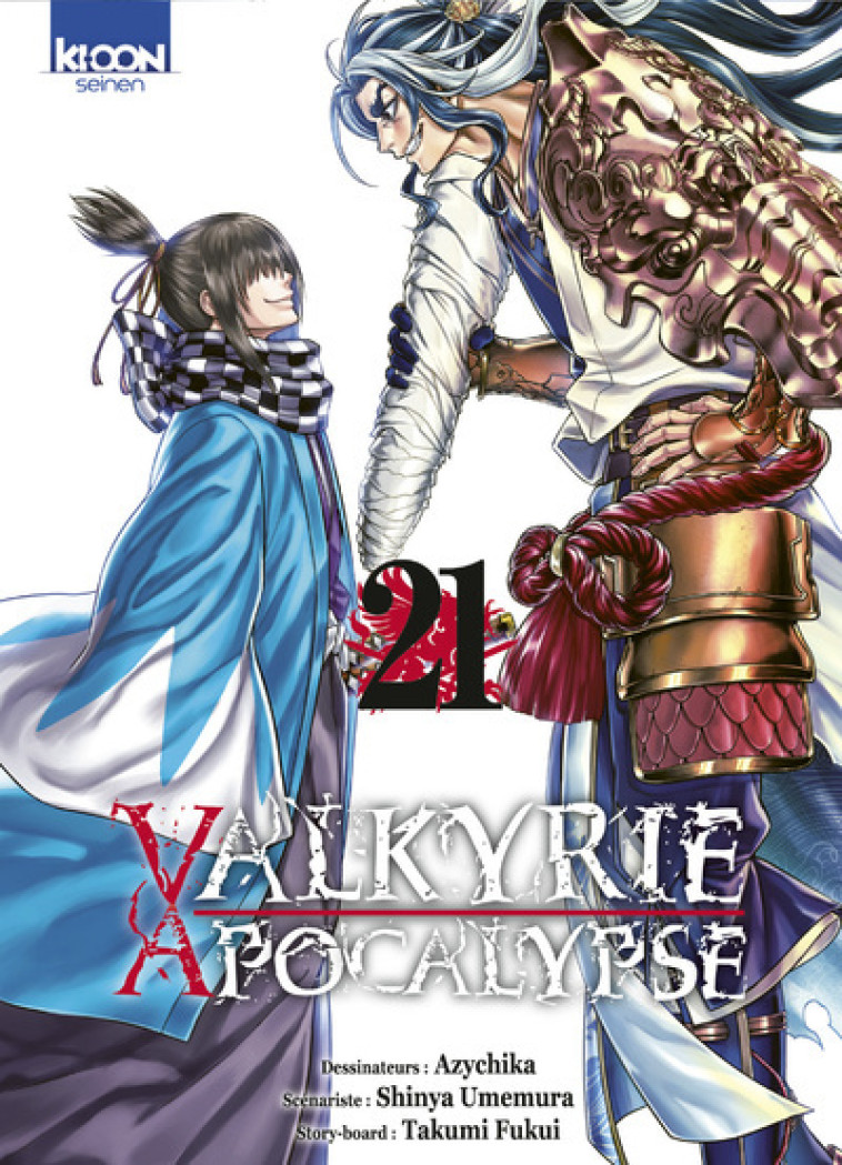 Valkyrie Apocalypse T21 - Azychika Azychika, Umemura Shinya, Fukui Takumi, Azychika  - KI-OON