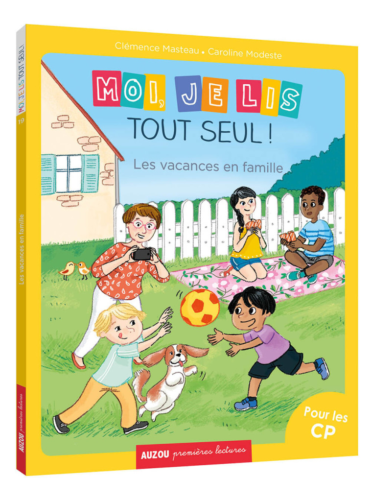 MOI JE LIS TOUT SEUL - LES VACANCES EN FAMILLE - MASTEAU Clémence, Modeste Caroline - AUZOU