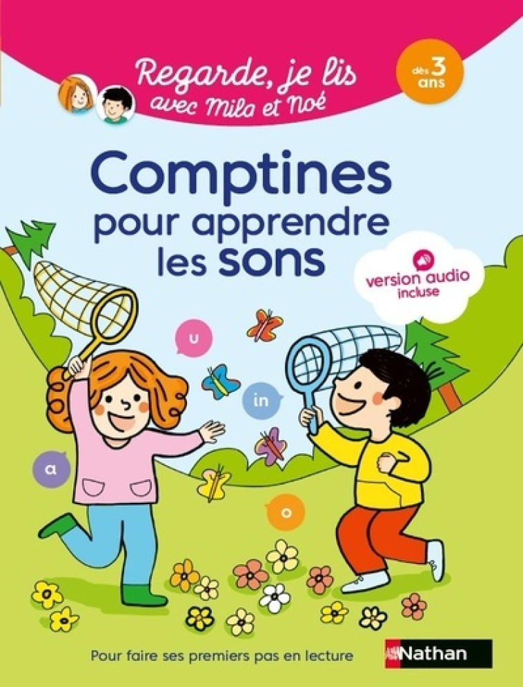 Regarde je lis, Mes comptines des lettres et des sons - Battut Éric, Desforges Nathalie - NATHAN