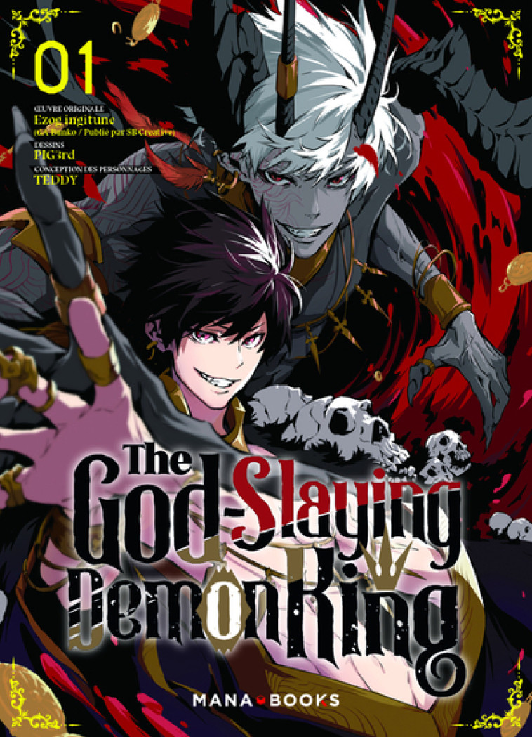 The Godslaying Demon King T01 - Gingitsune Ezo, Pig3rd Pig3rd, Pig3rd , Ezogingitsune , Ezogingitune  - MANA BOOKS