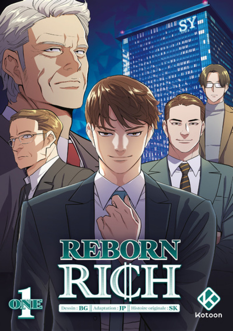 Reborn Rich - Tome 1 - Sankyung Sankyung, JP JP, Kim Byung-Kwan, LEBROU Juliette, SK , JP , BG  - KOTOON