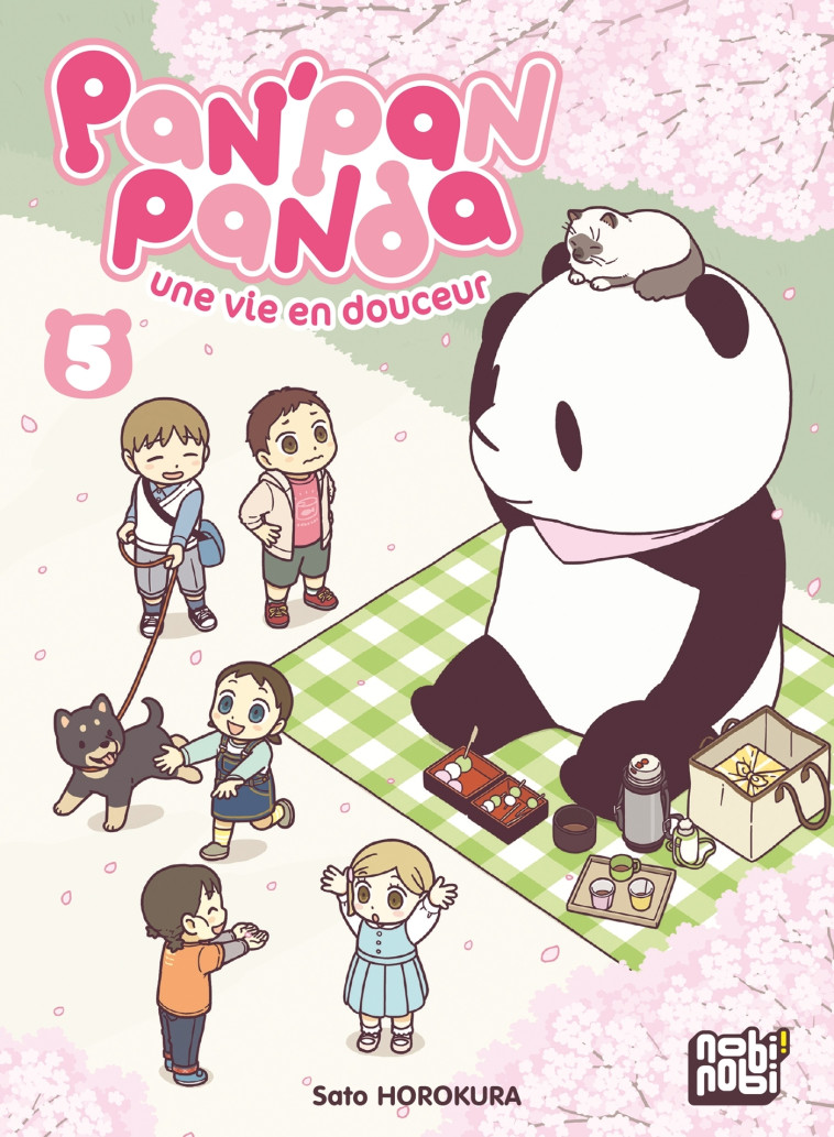 Pan'Pan Panda, une vie en douceur T05 - Horokura Sato - NOBI NOBI