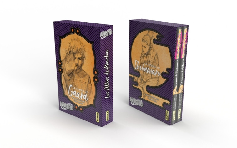 Coffret Naruto Romans : les Alliés de Konoha - XXX - KANA