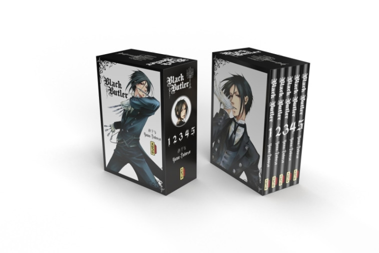 Coffret Black Butler Tome 1 à 5 - XXX - KANA