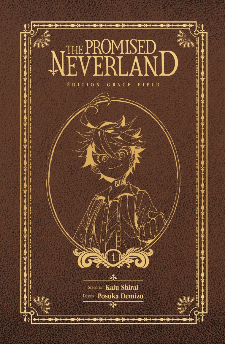 THE PROMISED NEVERLAND T01 - ÉDITION GRACE FIELD - SHIRAI Kaiu, Demizu Posuka, SHIRAI Kaiu, Demizu Posuka - CRUNCHYROLL