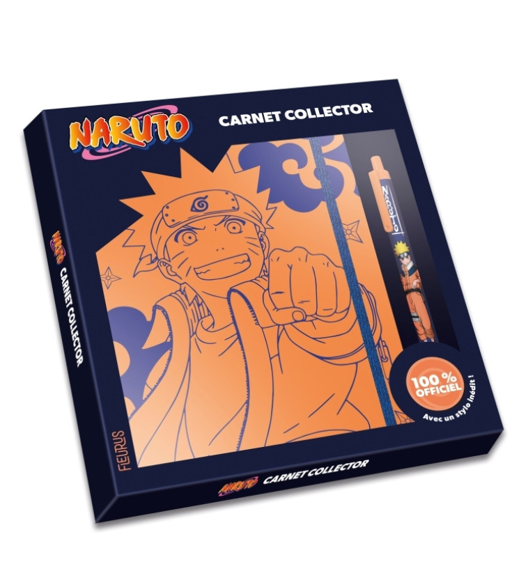 Carnet collector Naruto (coffret) -  Naruto - FLEURUS