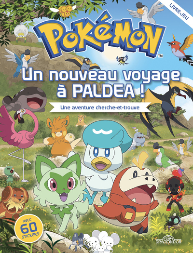 Pokémon - Cherche-et-trouve - Un nouveau voyage à Paldea -  The Pokémon Company - DRAGON D OR