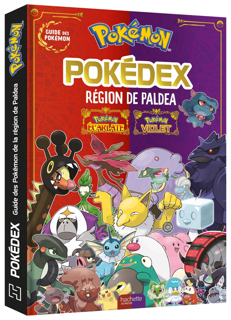 Pokémon - Pokédex de Paldéa - Guide officiel de Paldéa -  - HACHETTE JEUN.