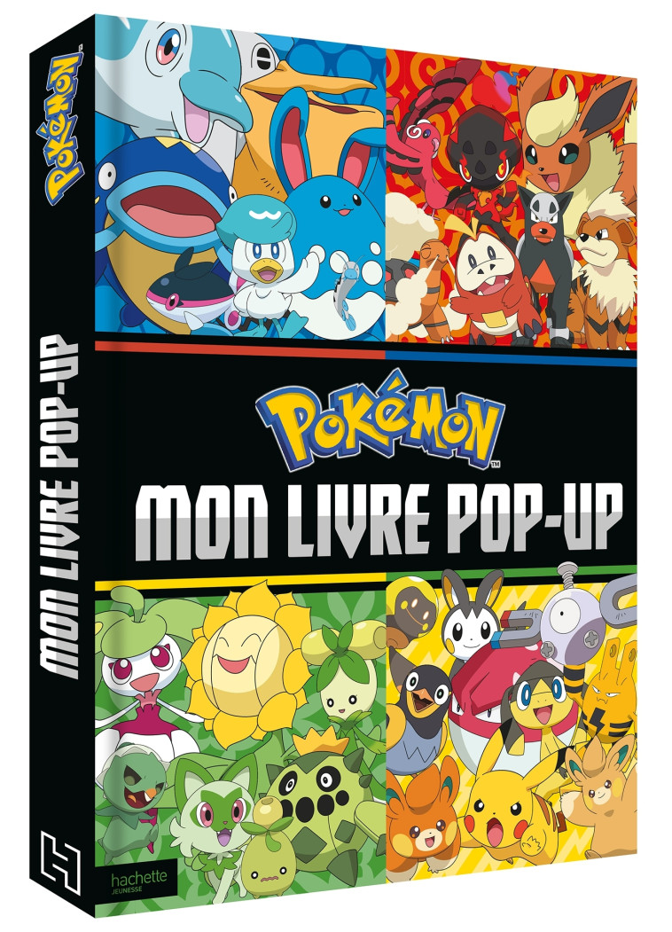 Pokémon - Mon livre pop-up - The Pokémon Company - HACHETTE JEUN.