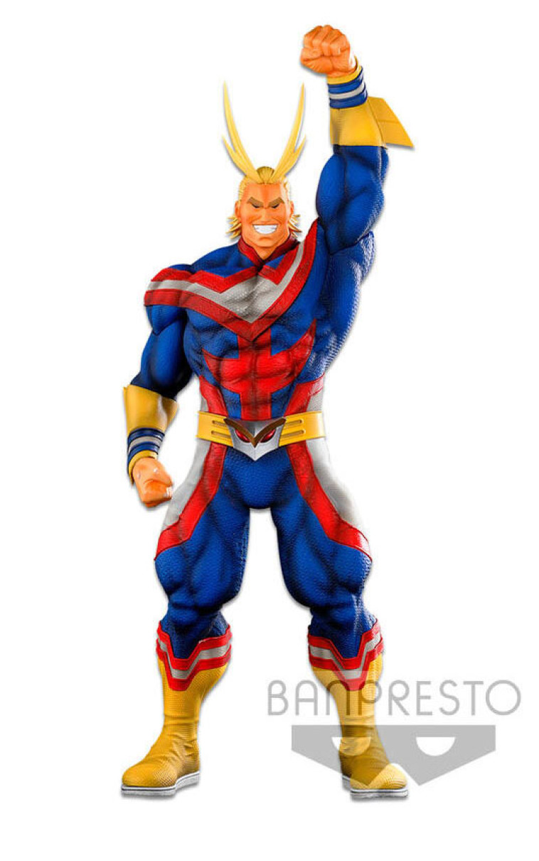 all might figurine supermaster stars the anime