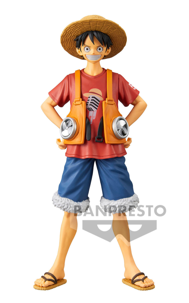 luffy figurine one piece red