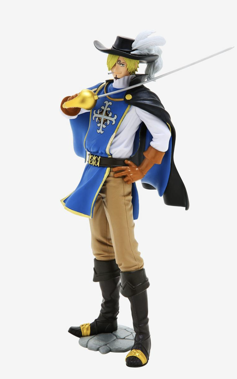 sanji figurine mousquetaire