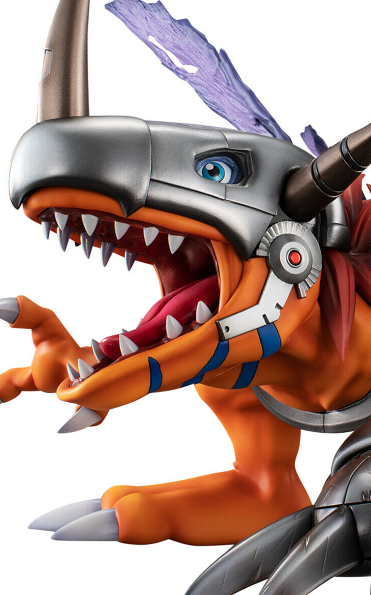 figurine metal greymon