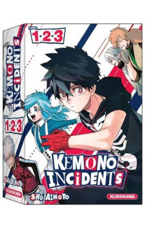 Coffret - kemono incidents - tomes 1-2-3